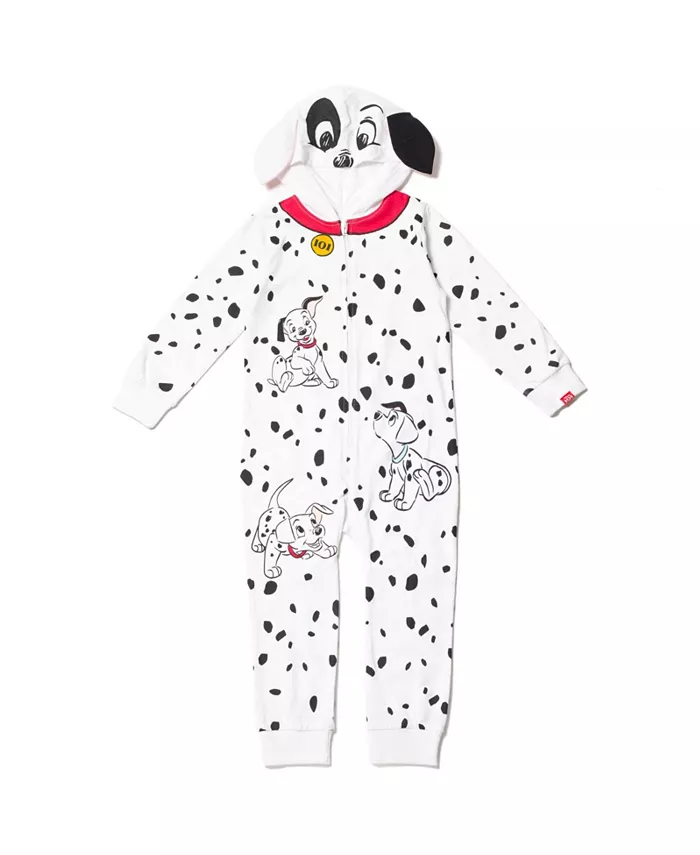 

Комбинезон на молнии Disney для мальчиков Newborn to 101 Dalmatians, белый