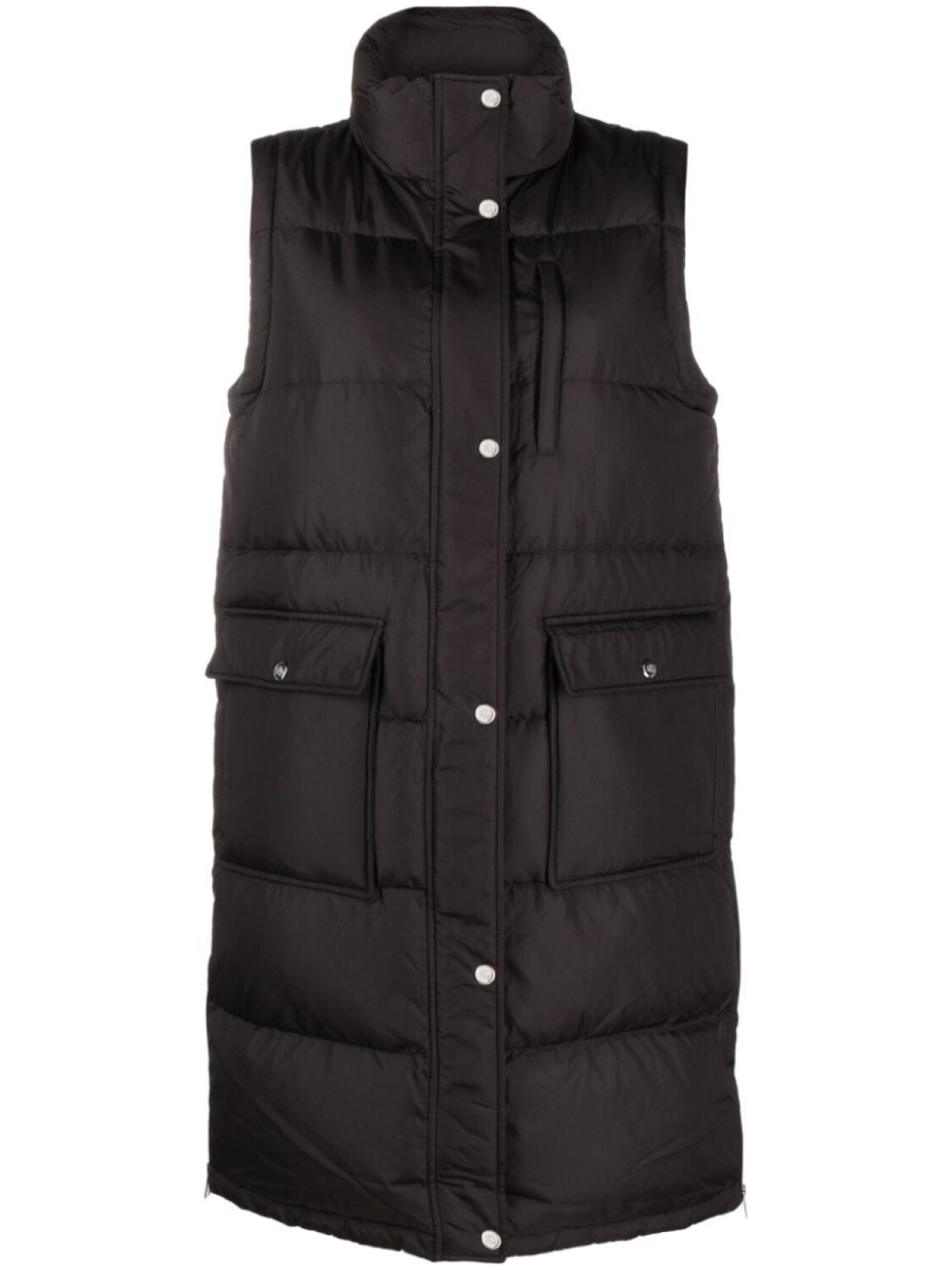

Lauren Ralph Lauren длинный дутый жилет, черный