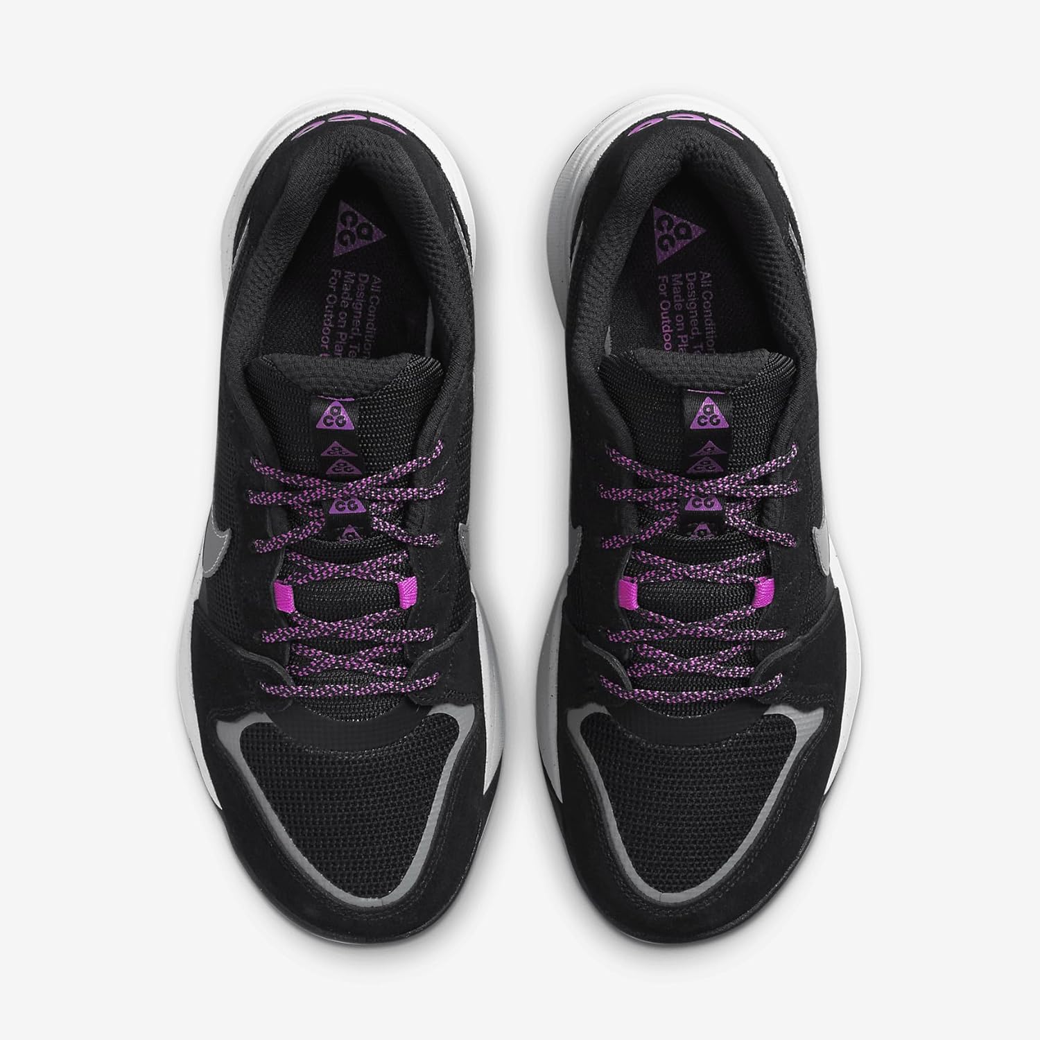 Кроссовки Nike ACG Lowcate для мужчин Dm8019, черный/серый — фото 4