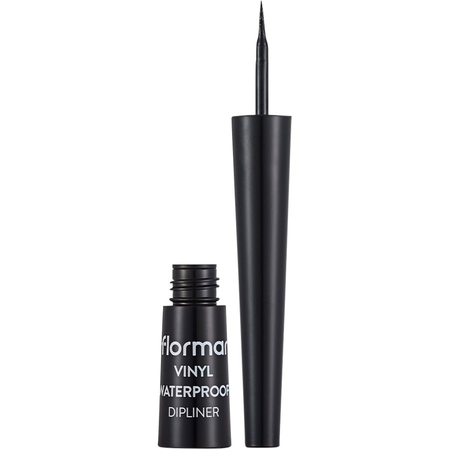 

Подводка для глаз Flormar Vinyl Waterproof Dipliner, 001 Black / 2,5 ml