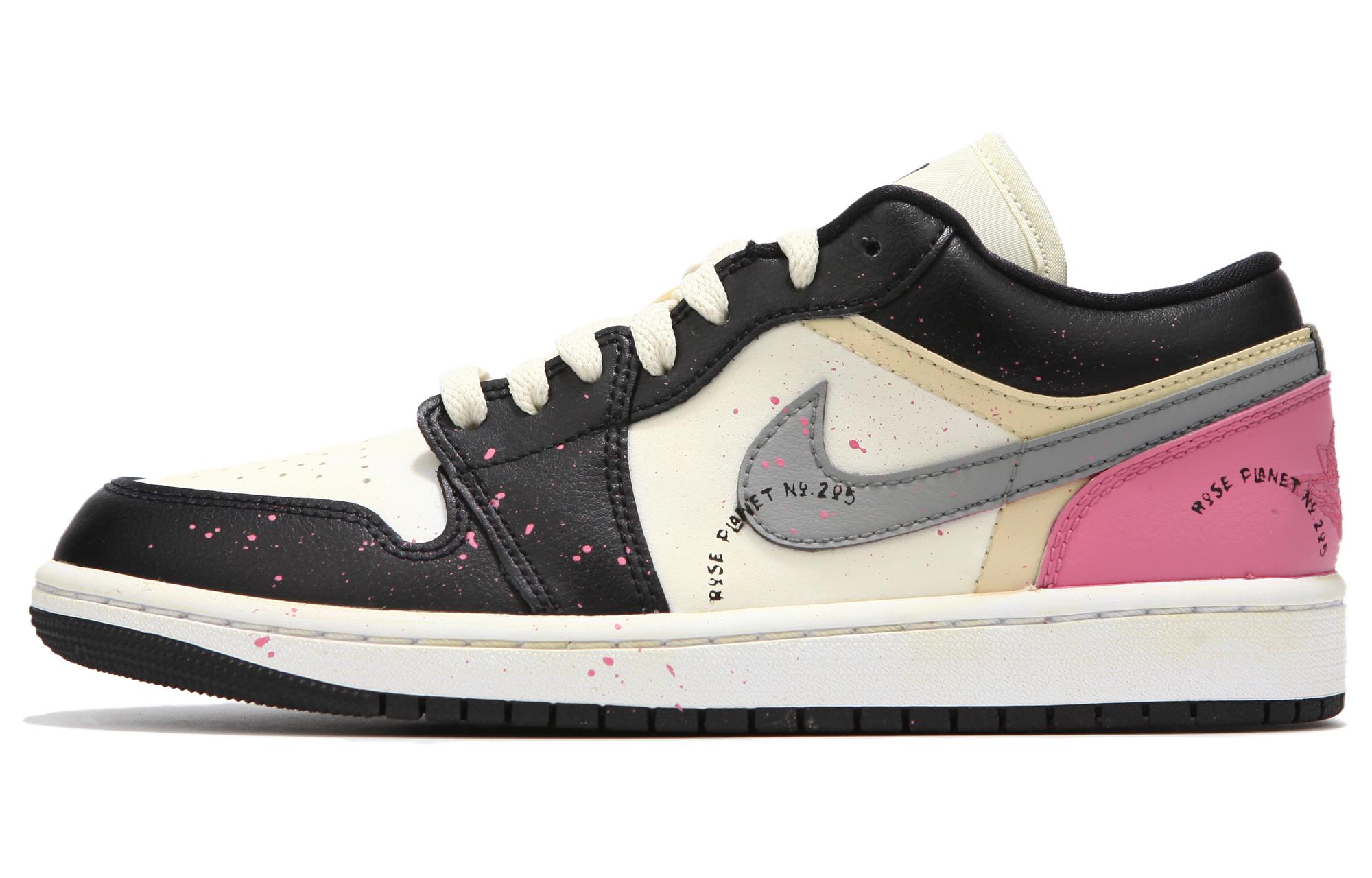 Jordan Air Jordan 1 винтажные баскетбольные кроссовки женские, Black