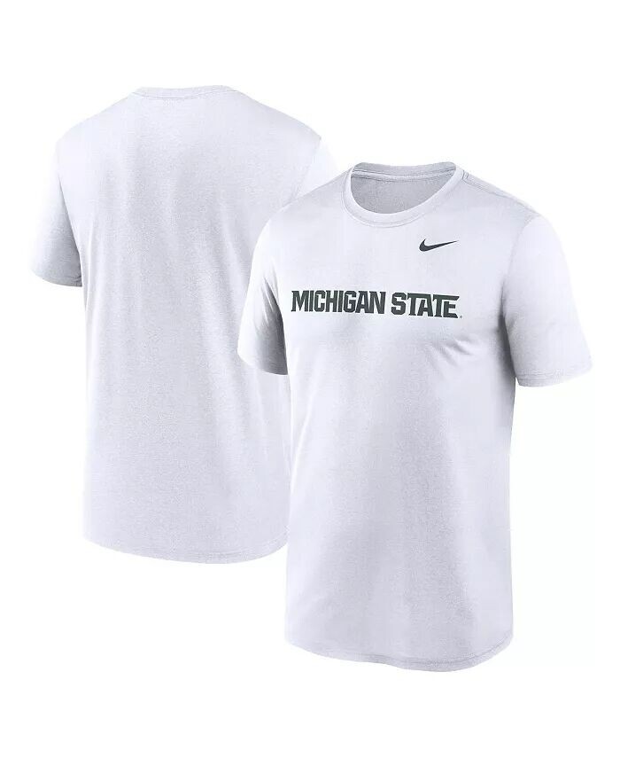

Мужская белая футболка с надписью «Легенда Primetime Michigan State Spartans» Nike