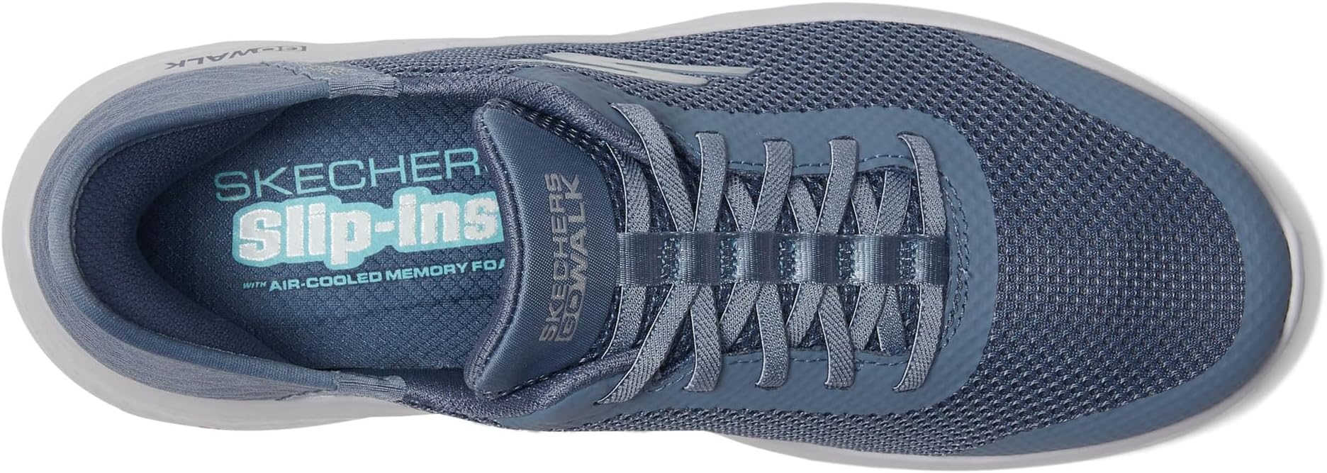 Кроссовки SKECHERS Performance Women's Go Walk Flex Hands Free Slip-Ins - Grand Entry, Blue — фото 2