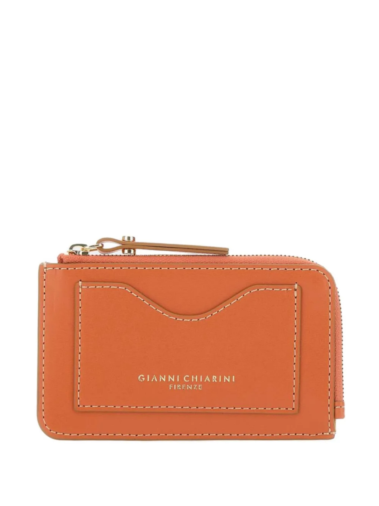 

Кожаный кошелек GIANNI CHIARINI, оранжевый