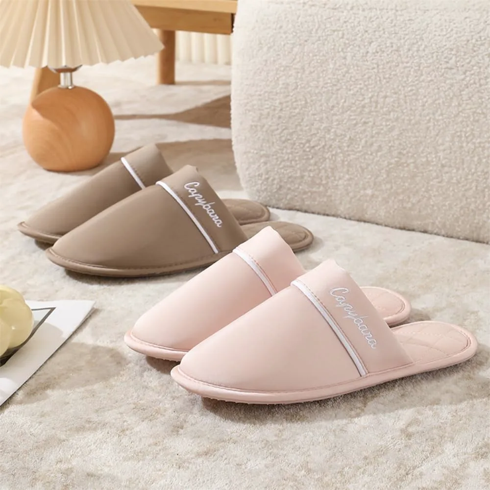 Мужские домашние тапочки Premium Comfort Melard из шелка, на все сезоны, с тихой шелковой стелькой, мягкой подошвой, мягкие домашние шлепанцы Generic, коричневый — фото 4