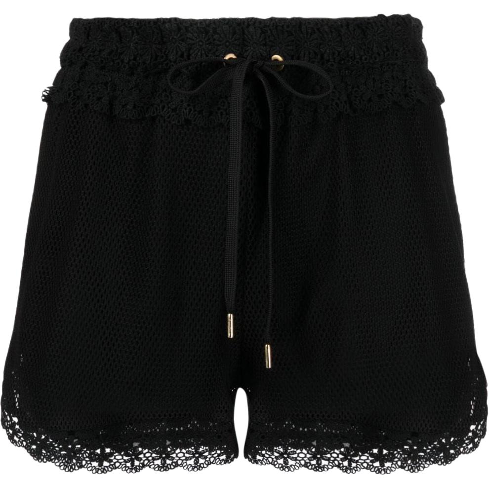 

SS22 Повседневные шорты женские черные PINKO