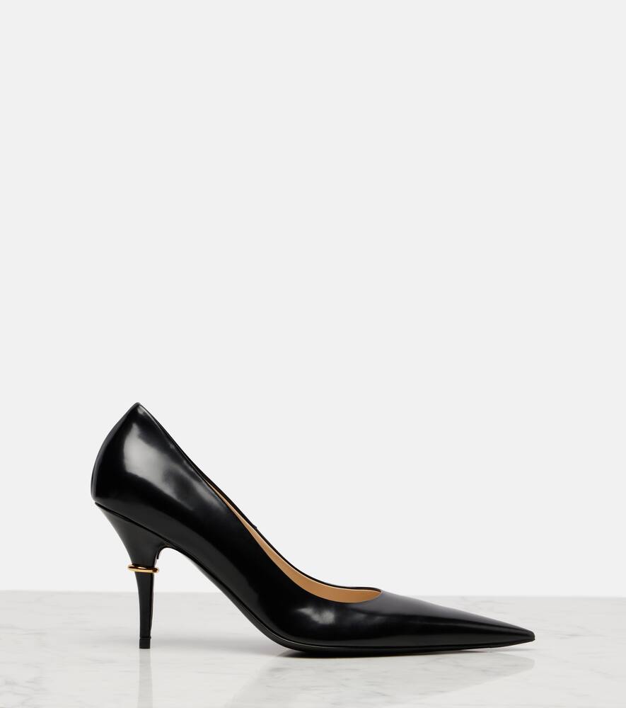 Туфли-лодочки Avenue 90 из кожи Balenciaga, Black/Gold — фото 4