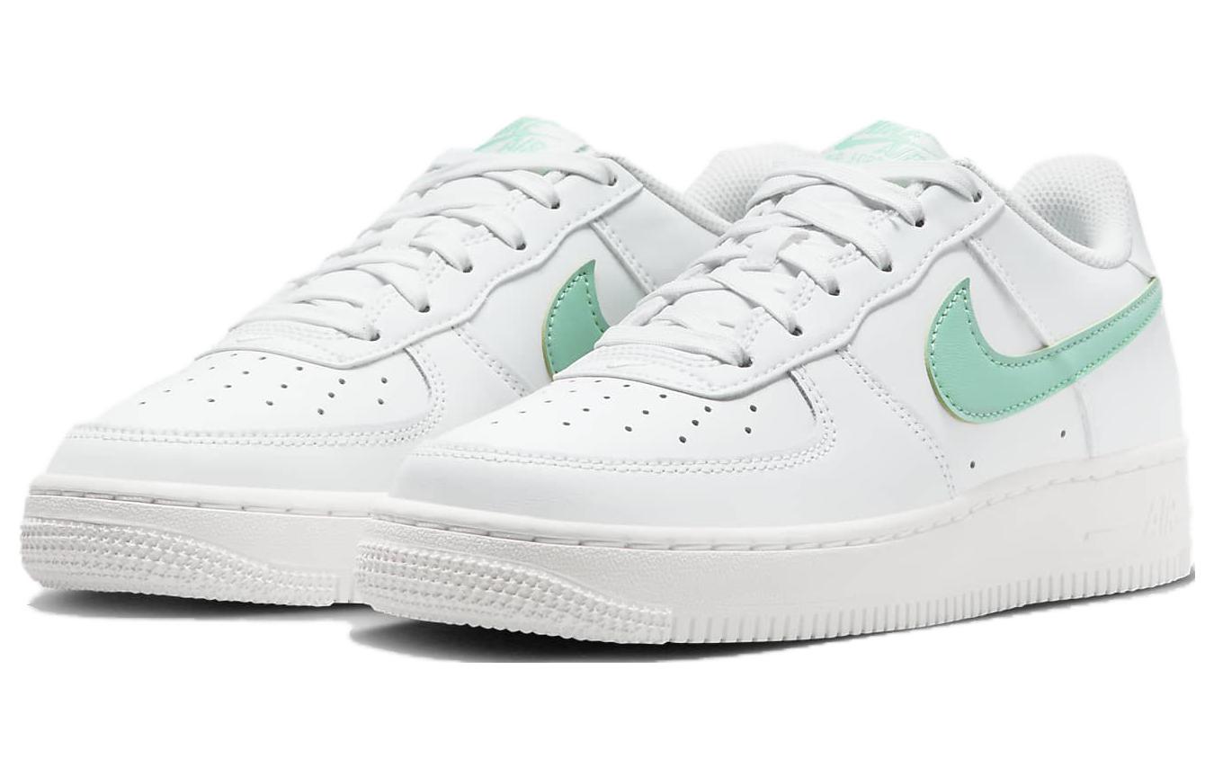 Nike Air Force 1 GS 'White Emerald Rise', Белый Зеленый — фото 3