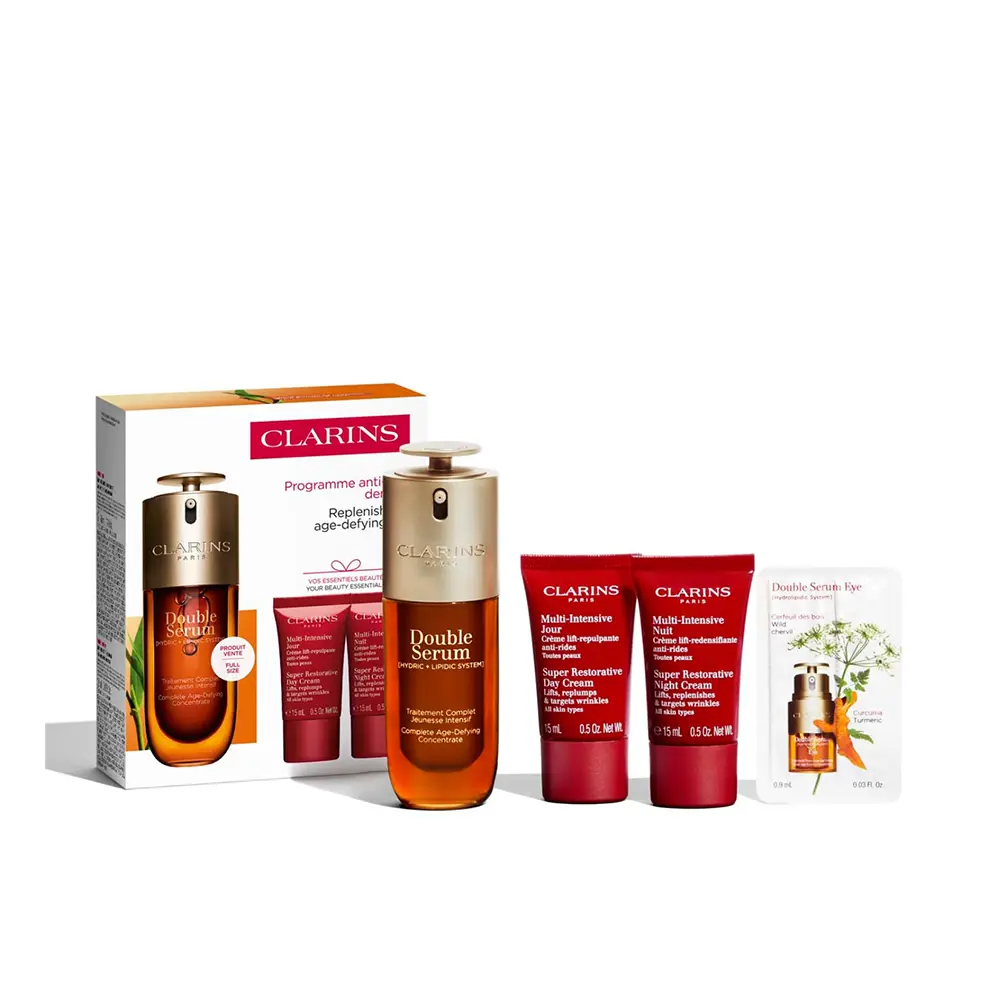 

Сыворотка для лица Double serum estuche Clarins, 4 шт.