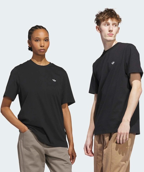 

Футболка с коротким рукавом, логотипом, унисекс Adidas Originals, черный