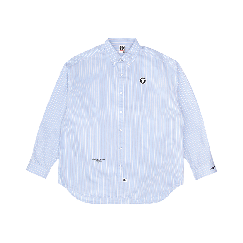 

Футболка Aape с логотипом, синяя BLA