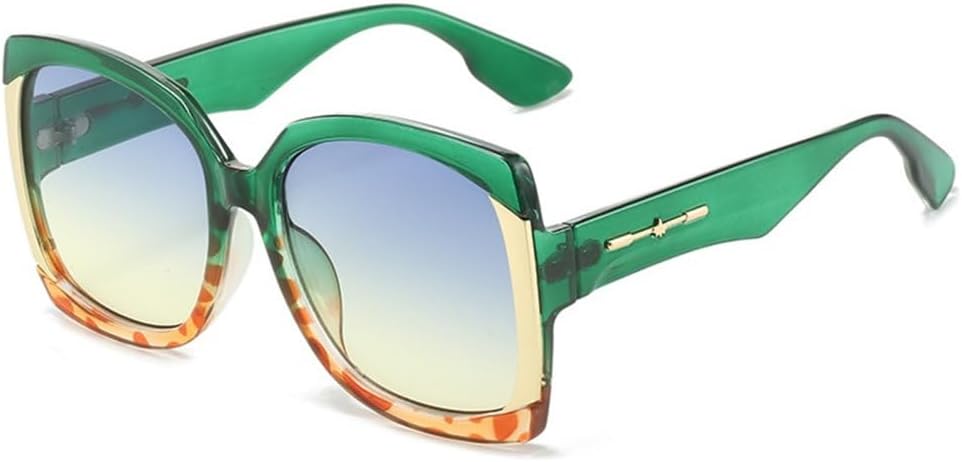 

Популярные солнцезащитные очки для женщин и мужчин, градиентная оправа, винтажный стиль, роскошные фиолетовые оттенки, защита от УФ-излучения UV400, женские зеленые солнцезащитные очки TYUVIVO, Green