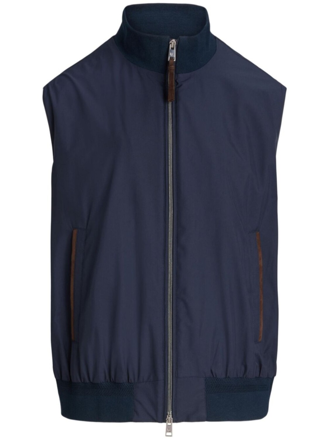 

Шелковый жилет Ralph Lauren Purple Label, синий