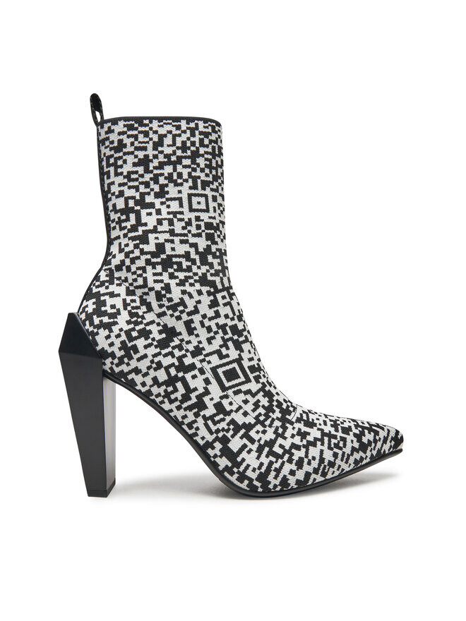 Ботильоны United Nude Bunt, черно-белый