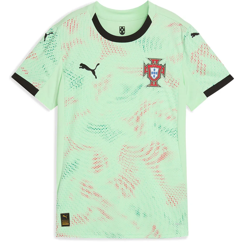 

Футболка с коротким рукавом Puma FPF Portugal Replica 2025 Away Woman, зеленый