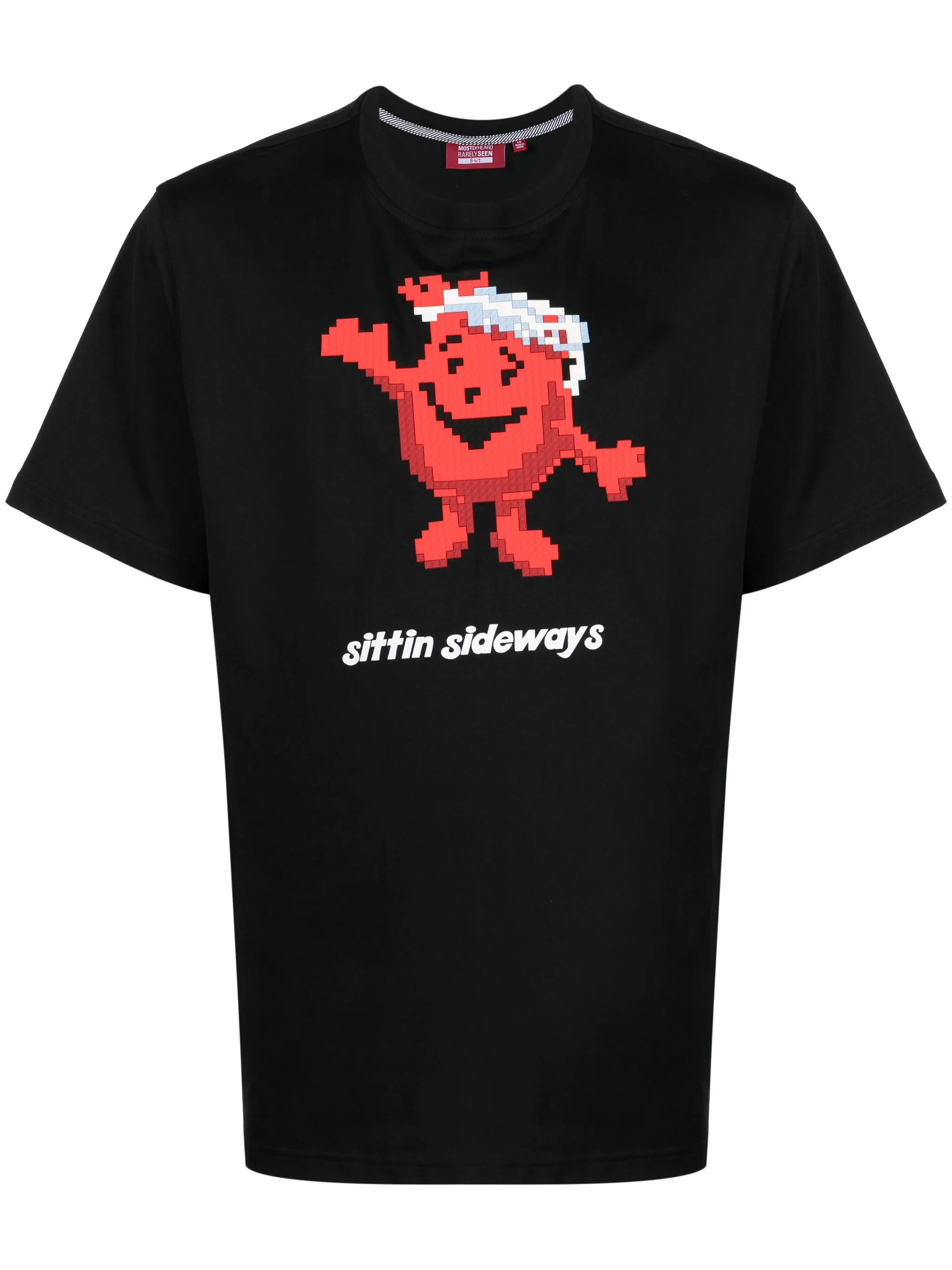 

Футболка с графичным принтом Mostly Heard Rarely Seen 8-Bit, черный