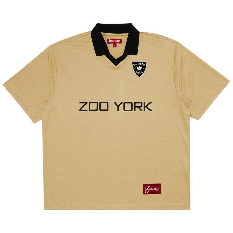 

Джерси Supreme x Zoo York Soccer Jersey, Gold