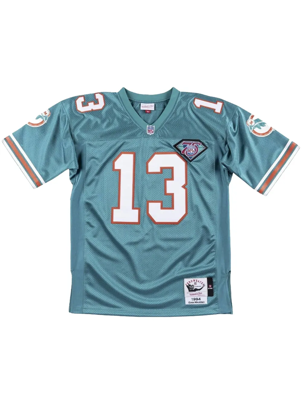 

Спортивная футболка Miami Dolphins 1994 Dan Marino Mitchell & Ness, синий