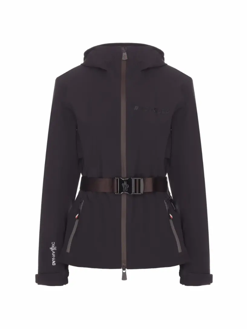 

Ветровка с логотипом Moncler Grenoble, черный