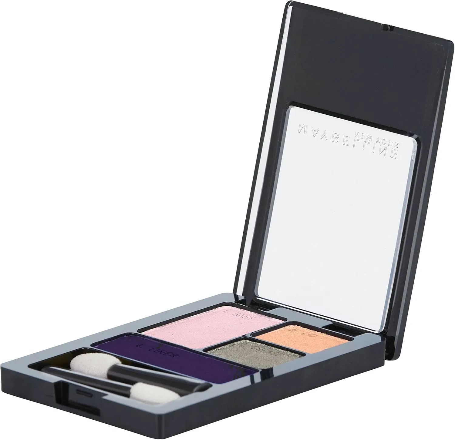 Тени для век Expert Wear Eyeshadow Quads, Maybelline New York, 0.17 унции, цвет Luminous Lilac — фото 4