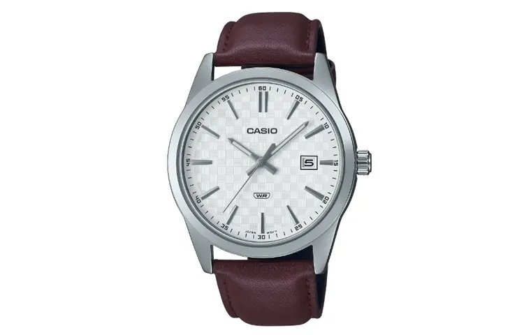 

CASIO Часы Men Standard Series 48mm Silver Watch MTP-VD03L-5A, Silver Dial