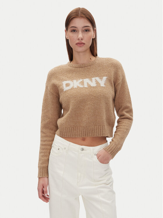 

Свитер обычного кроя DJ4R0424 Dkny, бежевый