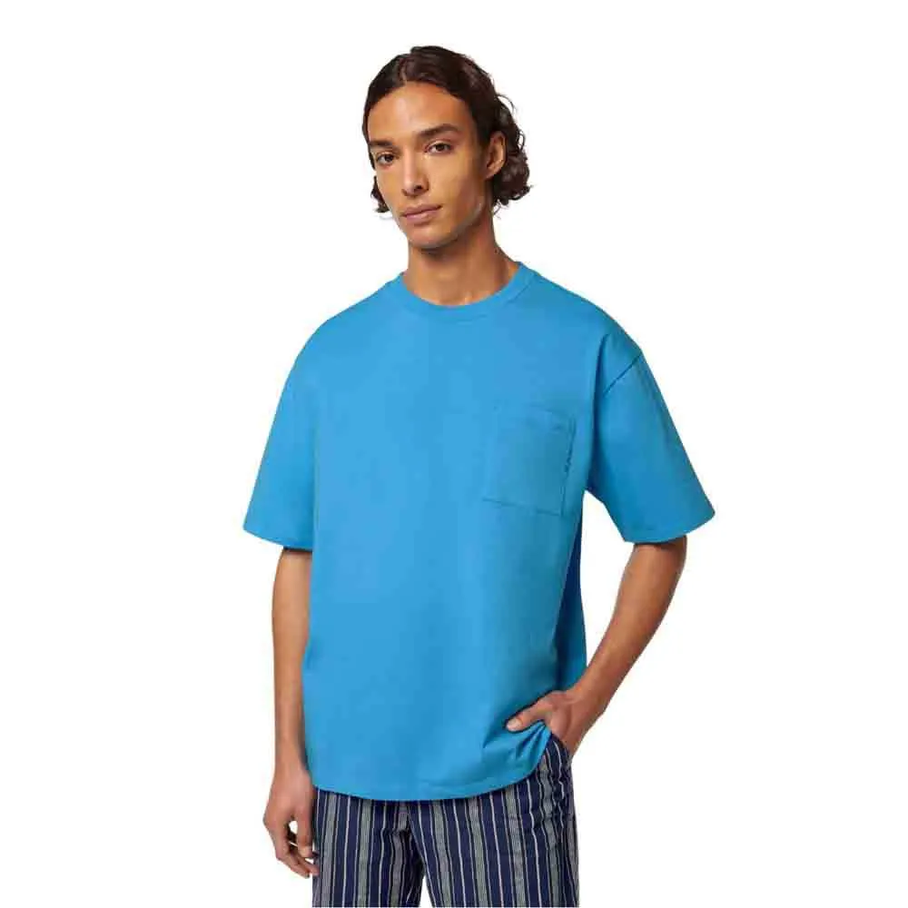 

Футболка Scotch & Soda Seasonal Core 3 Crosses Loose Fit, синий