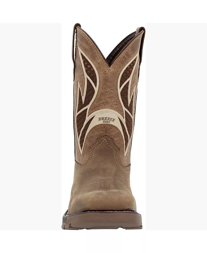 Мужские рабочие ботинки Carbo-Tec FLX Pull-on с технологией InsulKul Georgia Boot, коричневый — фото 3