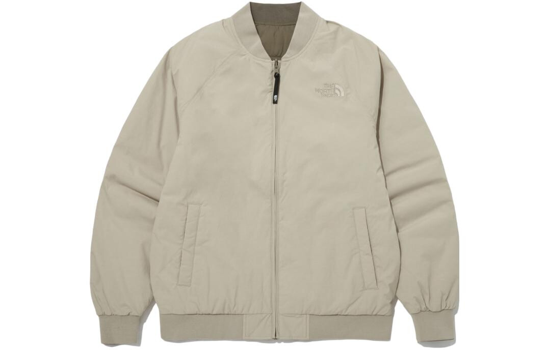 

Стеганая куртка унисекс серо-бежевого цвета The North Face, серый