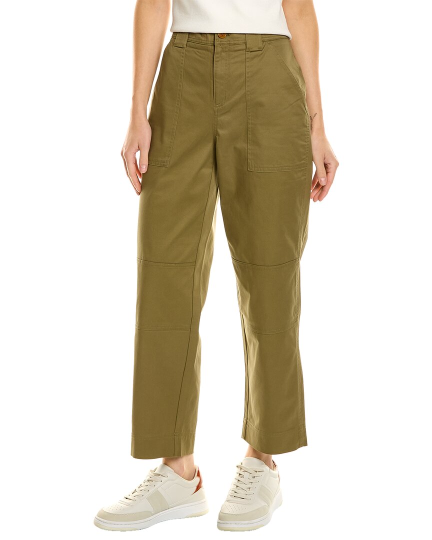 

Прямые брюки Brooks Brothers Utility, зеленый