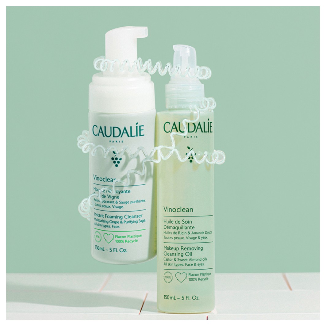 Набор Caudalie — Очищающая пенка для лица vinoclean duo reinigungsschaum , объем 150 мл — фото 4