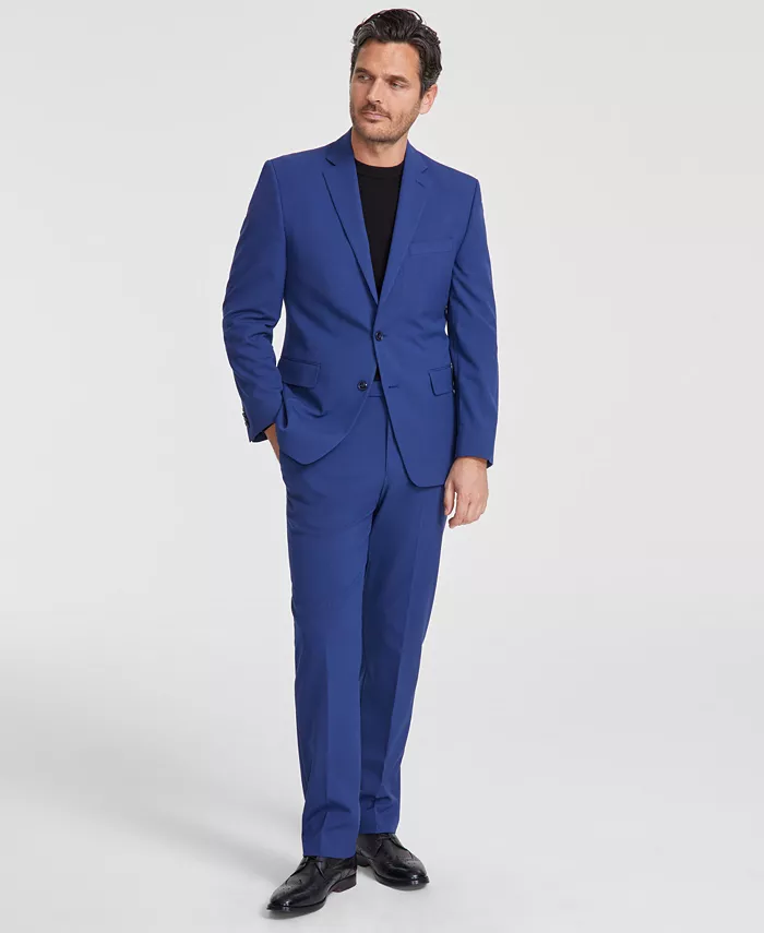 

Перри Эллис Мужской Костюм Modern-Fit Solid Nested Perry Ellis Portfolio, синий