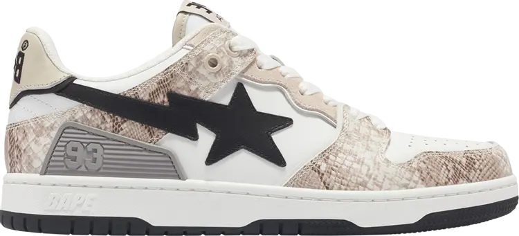 Кроссовки Wmns Sk8 Sta #1 'Beige Snakeskin', загар