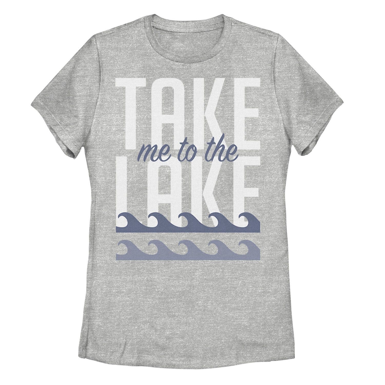 

Футболка с рисунком Take Me To The Lake Waves для юниоров
