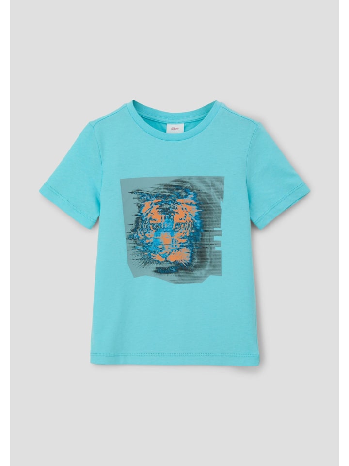 

Футболка цвета 6141_светло-бирюзовый s.Oliver, Зеленый, Футболка цвета 6141_светло-бирюзовый s.Oliver