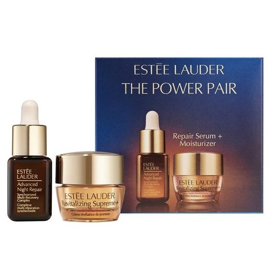 

Estée Lauder, The Power Pair set восстанавливающая сыворотка 7 мл + восстанавливающий крем 7 мл