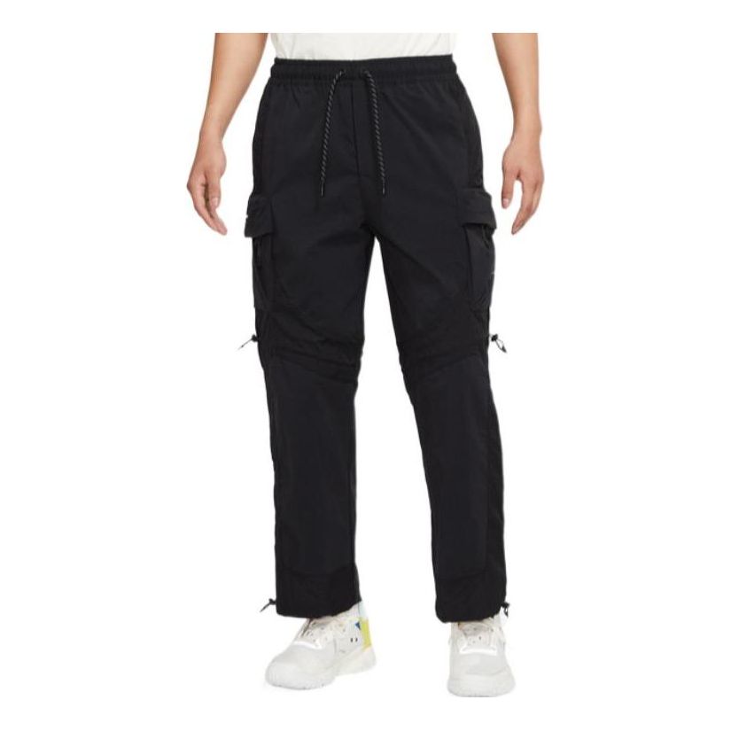 

Повседневные брюки Air Jordan Pocket Detail Straight Casual Pants/Trousers Men's Black, черный
