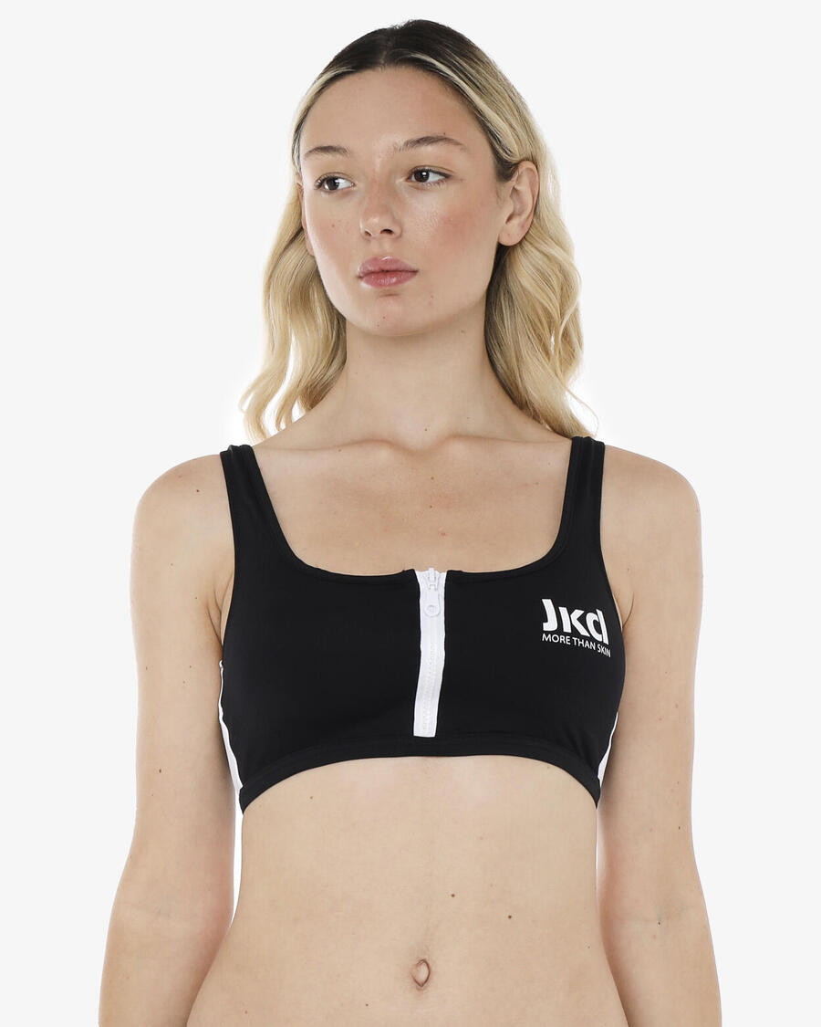 

JAKED Черный синтетический женский купальник