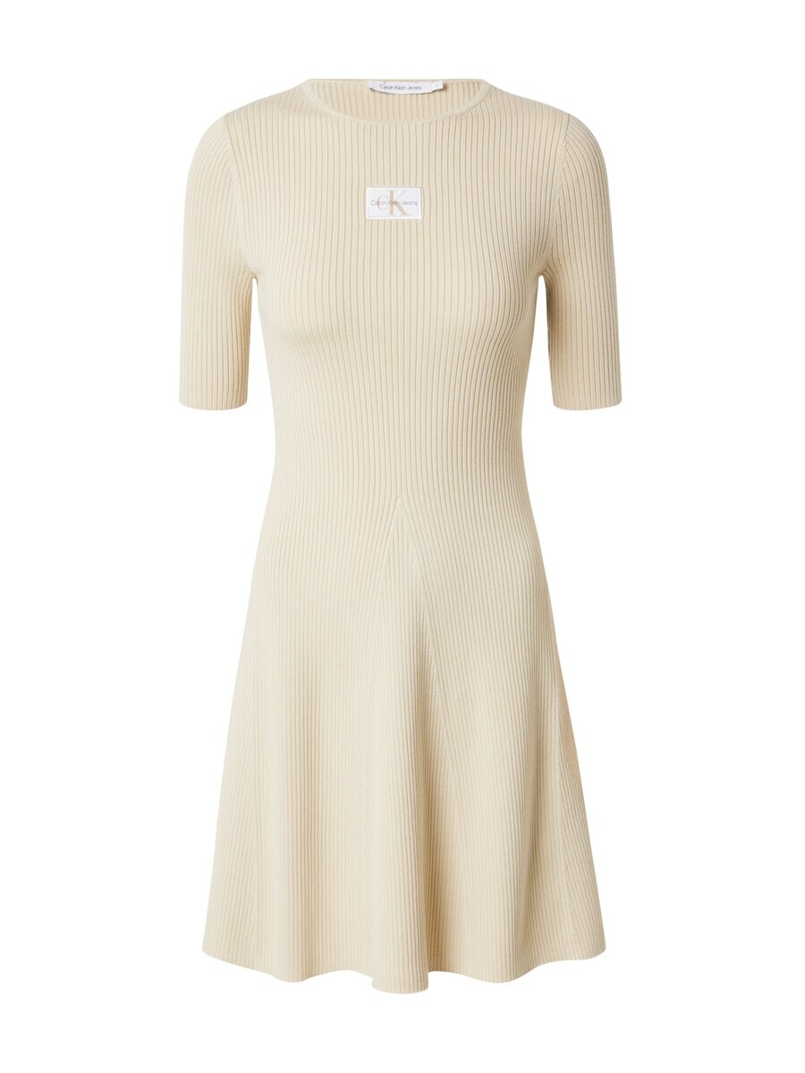 

Платье Calvin Klein Jeans Knitted dress, бежевый