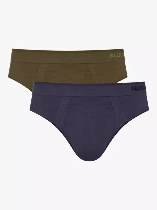

Трусы sloggi GO Smooth 2 шт, цвет navy/khaki