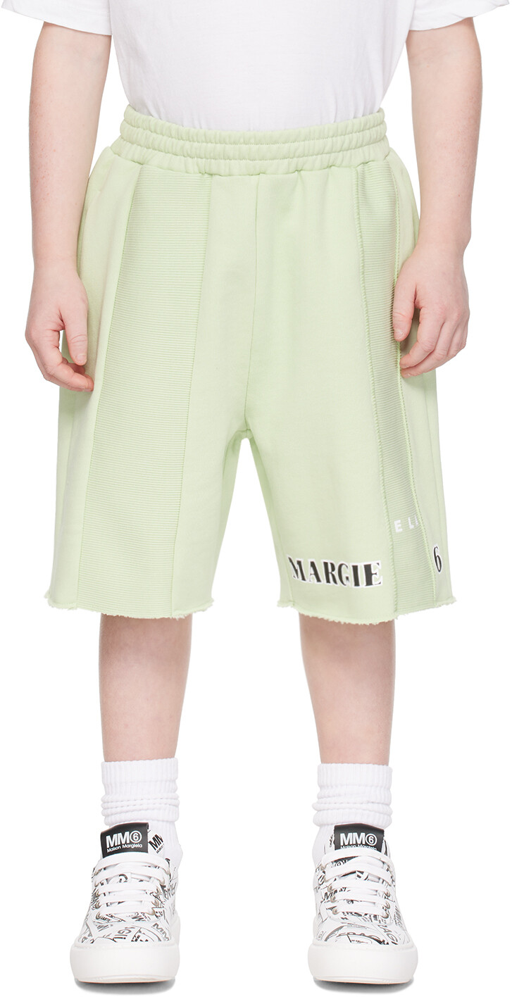 

Детские шорты с принтом MM6 Maison Margiela