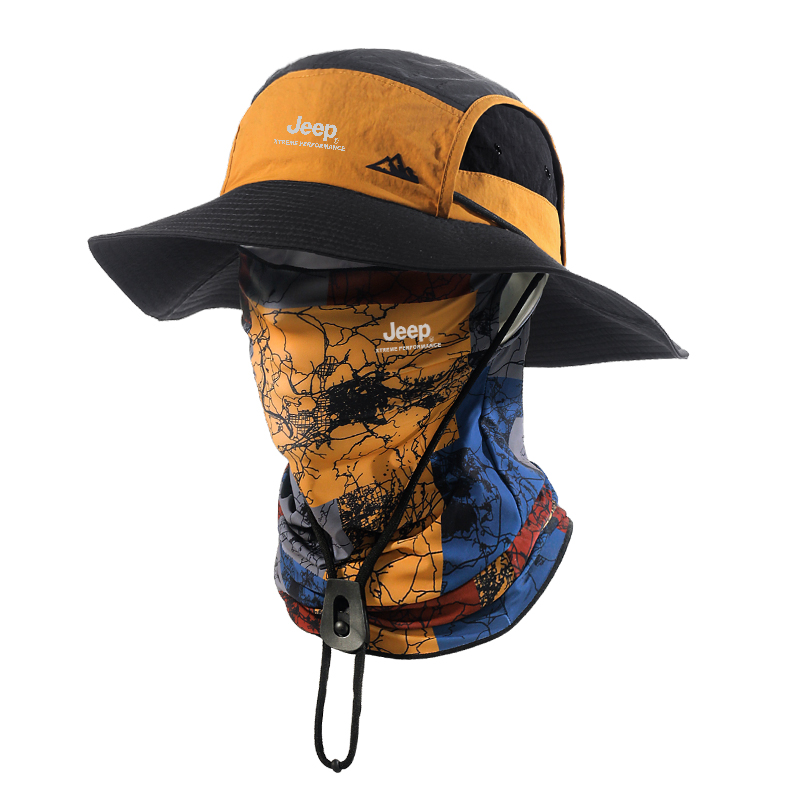 

Унисекс кепка с защитой от солнца из полиэстера Jeep