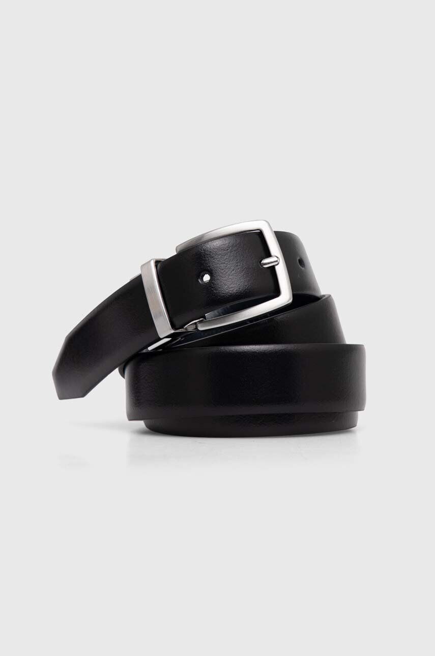 

Двусторонний кожаный ремень Armani Exchange, черный
