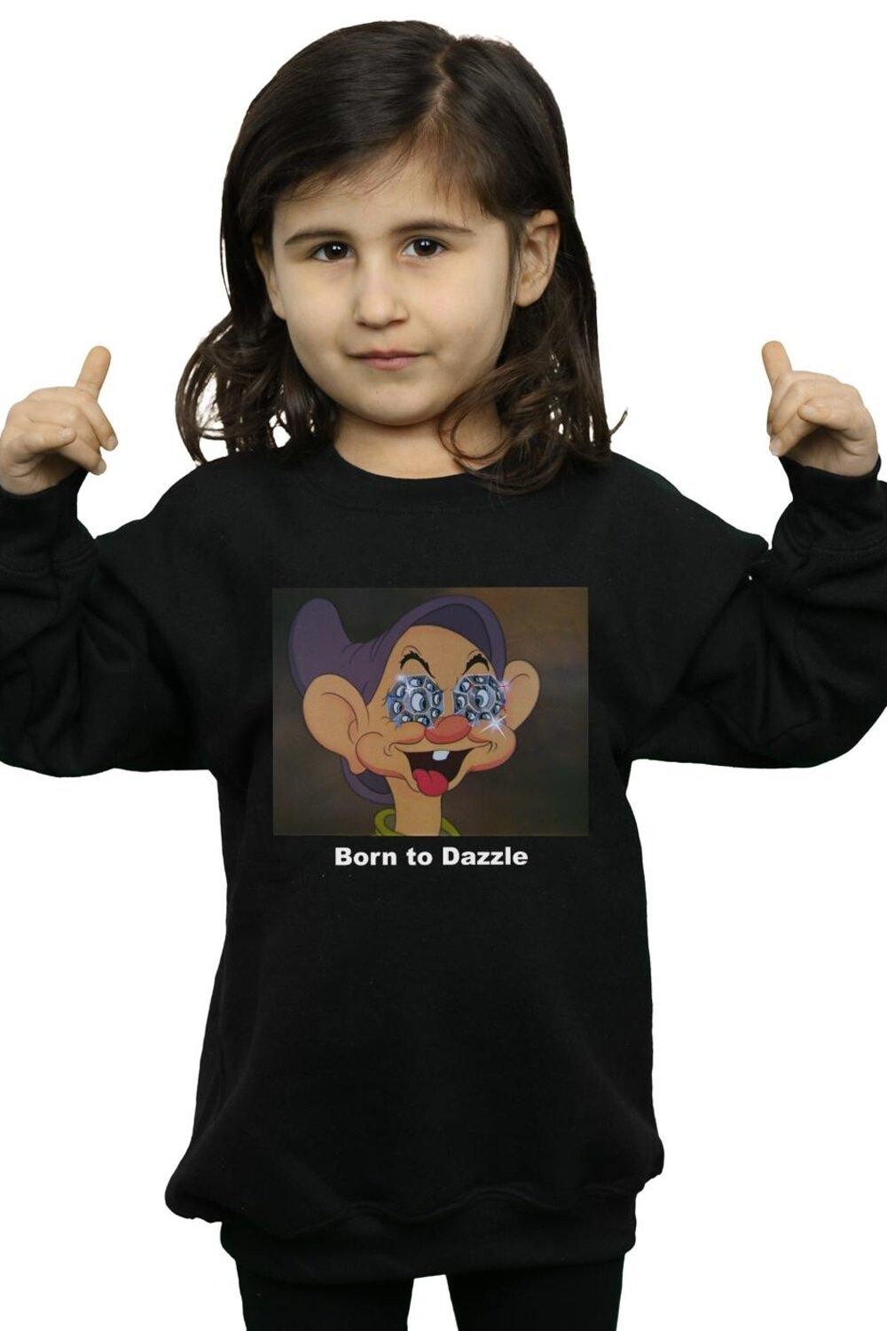 

Толстовка Dopey Born To Dazzle Disney, черный