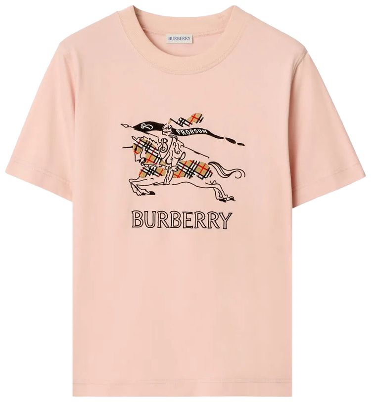

Футболка Burberry Frankie Ekd в клетку «Букет», коричневый