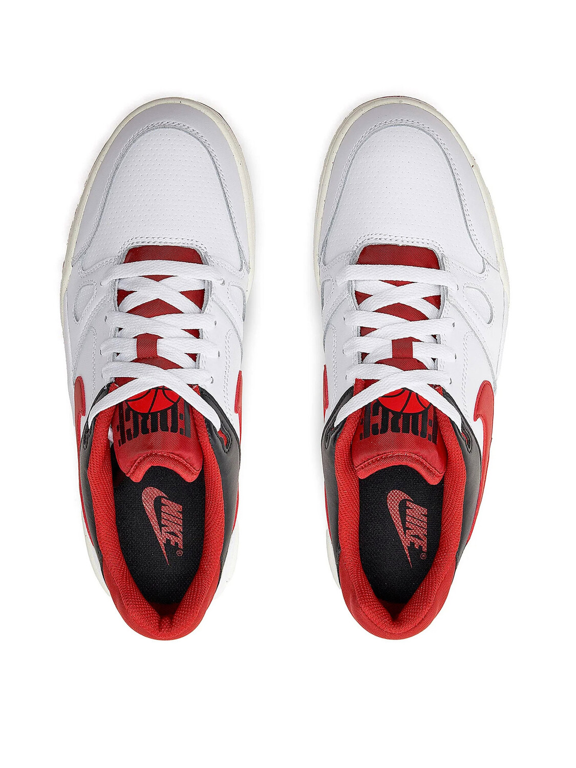 Кроссовки full force lo Nike, белый — фото 3