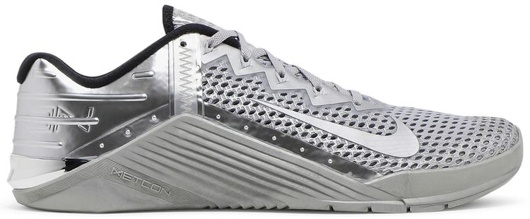 

Кроссовки Nike Metcon 6 Premium 'Metallic Silver', серебряный