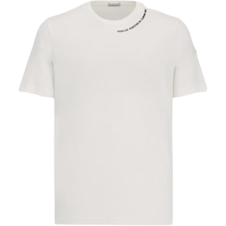 

Футболка мужская белая Moncler