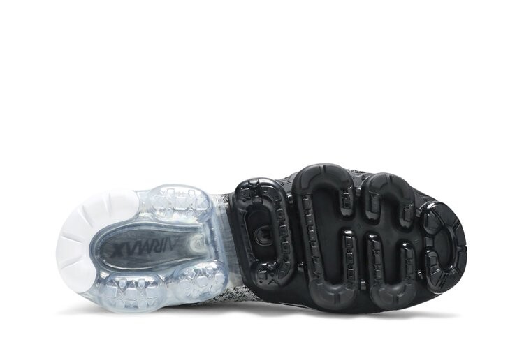Кроссовки Nike Air VaporMax 2 Flyknit 'Orca', черный — фото 4