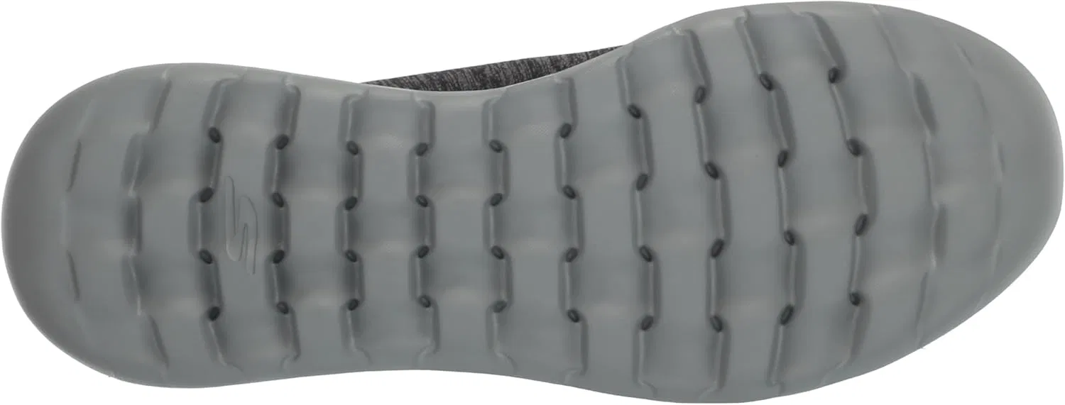 Мужские слипоны Skechers Go Walk Max Hands Free Slip-Ins The American Dream Sneaker, Dark Grey Black — фото 4